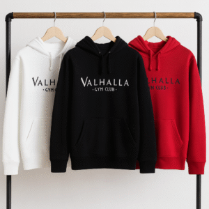 Sudadera con capucha negra - Imagen 1