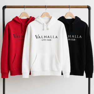 Sudadera con capucha blanca - Imagen 1
