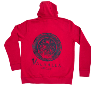 Sudadera con capucha roja - Imagen 3